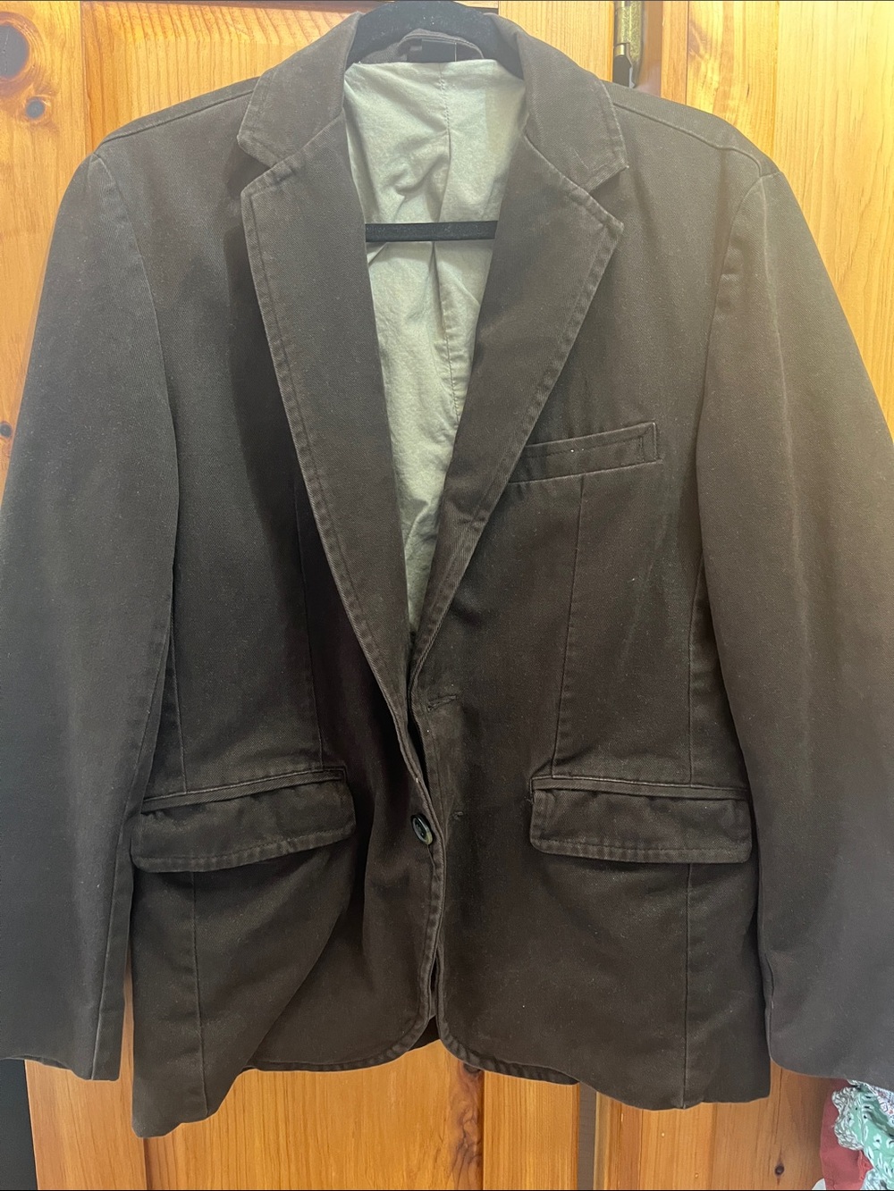 Classic Men's Brown Blazer Jacket